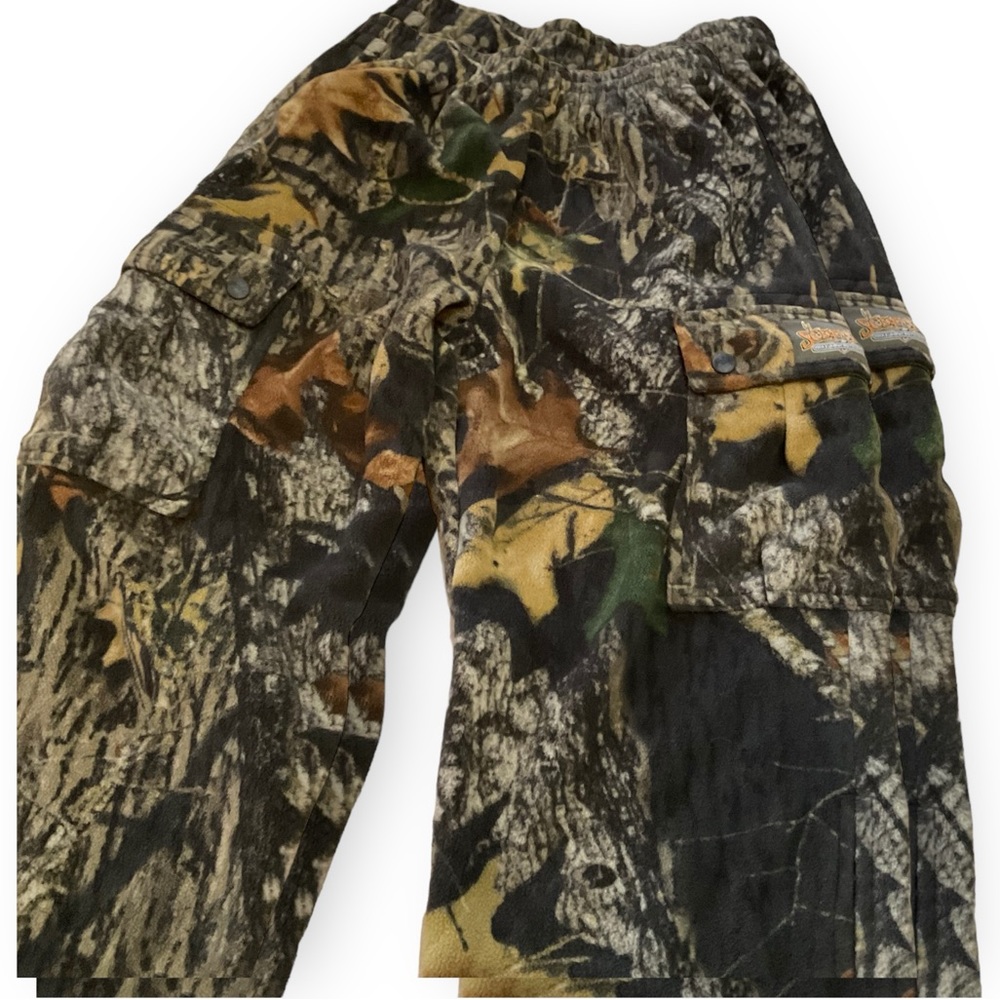 Sentlok Fleece Hunting Pant, Men’s S or Ladles M, Elastic Waist, Zip to Knee - Picture 2 of 8